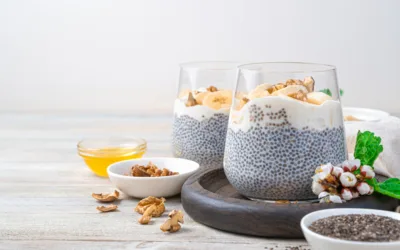 Banana Nut Chia Pudding