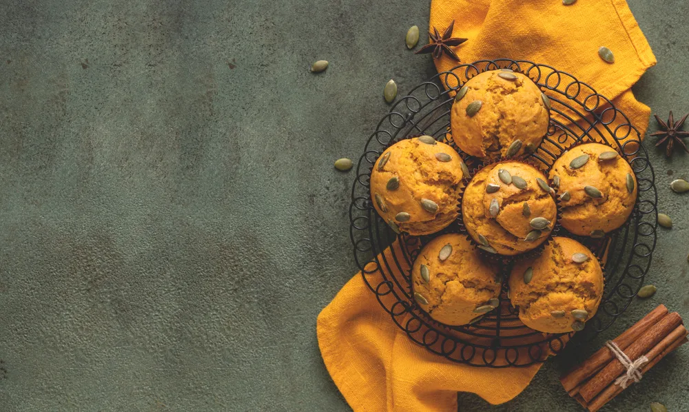 Pumpkin & Goat Cheese Muffins