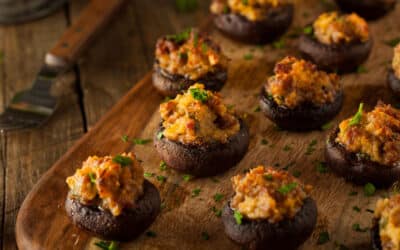 Sausage Stuffed Mushrooms