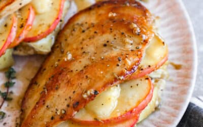 Apple and Brie Stuffed Chicken